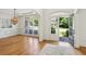 Inviting entryway featuring hardwood floors, neutral walls, and an open view of the front yard at 5059 Belair Bluff Se Ct, Smyrna, GA 30126