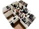 3D floor plan showcasing functional layout with distinct living spaces at 1658 Altadena Sw Pl, Atlanta, GA 30311