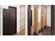 Stylish hallway featuring modern lighting and attractive wood paneling accents at 1658 Altadena Sw Pl, Atlanta, GA 30311
