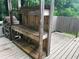 Deck featuring an outdoor workstation or storage, enhancing outdoor living at 185 Colemans Bluff Dr, Woodstock, GA 30188