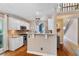 Modern kitchen featuring granite countertops, ample cabinet space, and stainless steel appliances at 5355 Wyntree Ct, Peachtree Corners, GA 30071