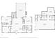 Floor plan showcasing the layout of the home, including bedrooms, bathrooms, and living spaces at 7875 Robin Rd, Cumming, GA 30041