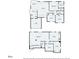 Two-story floor plan showing the layout of the home at 2701 Windsor Nw Ct, Kennesaw, GA 30144