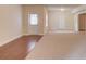 Finished basement offers a walkout and a combination of flooring types at 764 Morganton Dr, Johns Creek, GA 30024