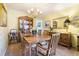 Classic dining room featuring a traditional chandelier and ample seating for gatherings at 2505 Northlake Court Northeast, Atlanta, GA 30345