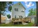 Well-maintained backyard with a new deck offering an inviting outdoor space and backyard access at 683 Terry Se St, Atlanta, GA 30315