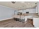 Large kitchen with an island, stainless steel appliances, and granite countertops at 525 Wallis Farm Ln, Marietta, GA 30064