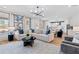 Open-concept living room view, connecting to the kitchen and dining area, with lots of space for gatherings at 2545 Dixon Pl, Lawrenceville, GA 30045