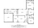 Floor plan of floor 2 showing the kitchen, living spaces, bedrooms, and bathrooms at 3332 Saint John Dr, East Point, GA 30344