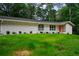 Charming home with lush green lawn and a white brick exterior at 3332 Saint John Dr, East Point, GA 30344