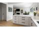 Open concept kitchen with island, and stainless steel appliances at 907 Edgewood Ave Ne, Atlanta, GA 30307