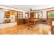 Open dining room adjacent to kitchen with hardwood floors and natural light at 701 Rosedale Se Dr, Smyrna, GA 30082