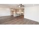 An open-concept floor plan features a modern kitchen and spacious living area at 816 Dodd S Trl # 172, Buford, GA 30518