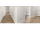Bright hallway features wood floors and white trim at 1619 Tielman Way, Snellville, GA 30078