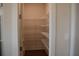 Walk-in pantry with wire shelving for organized storage at 1619 Tielman Way, Snellville, GA 30078