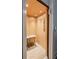 Private residential elevator with wood paneling and interior lighting, offering convenient access at 2059 Wheaton Way, Atlanta, GA 30328