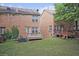 The backyard features a wooden deck and ample lawn space at 87 Davis Mill Ct, Lawrenceville, GA 30044