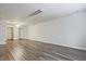 Finished basement space with hardwood floors and ample lighting at 87 Davis Mill Ct, Lawrenceville, GA 30044
