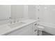 Bathroom featuring a white vanity and tub/shower combo at 1158 Welch Sw St, Atlanta, GA 30310