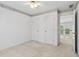 Bedroom with two doors and one walk-in closet at 3175 Lake Seminole Pl, Buford, GA 30519
