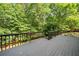 Relaxing outdoor wooden deck perfect for gatherings and outdoor enjoyment at 1801 Summerview Ct, Woodstock, GA 30189