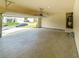 Large garage with an open door, providing plenty of parking and storage space at 4420 Merrigold Way, Fairburn, GA 30213