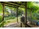 Beautiful outdoor patio with a wooden pergola adorned with climbing plants, offering shade and a tranquil atmosphere at 1071 Standard Ne Dr, Brookhaven, GA 30319