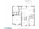 First floor floor plan featuring the kitchen, living room, dining room, garage and office at 4960 Norman Ct, Cumming, GA 30040