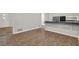 Bright kitchen with stainless steel appliances and breakfast bar at 2261 Star Mist Sw Dr, Atlanta, GA 30311