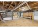 Spacious unfinished basement with concrete floor, ready for your custom design and build-out at 2725 Glendale Ne Dr, Conyers, GA 30013
