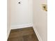 Laundry room with connections for a washing machine and dryer at 2727 Parkway Trl, Lithonia, GA 30058