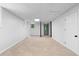 Finished basement featuring new carpet, windows and an exterior access door at 2984 E Paulding Dr, Dallas, GA 30157