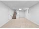 Finished basement with stair access and new carpet at 2984 E Paulding Dr, Dallas, GA 30157