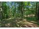 Lush, wooded property offering privacy and a serene natural setting at 7376 Bates Dr, Cumming, GA 30040