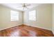 Bright bedroom featuring gorgeous hardwood floors and natural light at 1268 Thomas Rd, Decatur, GA 30030