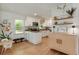 Bright eat-in kitchen with granite countertops, stainless appliances, and white cabinetry at 2164 Medfield Trl, Atlanta, GA 30345
