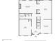 First floor plan of the home featuring a Gathering room, kitchen, office, and dining room at 615 Pinetree Dr, Decatur, GA 30030