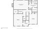 Second floor plan of the home featuring multiple bedrooms with ensuite baths and closets at 615 Pinetree Dr, Decatur, GA 30030