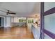 Spacious living room with hardwood floors, neutral paint, and an abundance of natural light at 921 Oak Dr, Woodstock, GA 30189