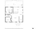 Floorplan for main floor showing bedrooms, bathrooms, kitchen, living room, sunroom, and porch at 921 Oak Dr, Woodstock, GA 30189