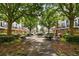 Well-manicured community area featuring mature shade trees, grilling area and seating at 1258 Dekalb Ne Ave # 112, Atlanta, GA 30307