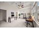 Well lit home office featuring tall ceilings, perfect for a productive work environment at 1258 Dekalb Ne Ave # 112, Atlanta, GA 30307