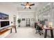 Office with tall ceilings, a ceiling fan, large window providing a bright and productive workspace at 1258 Dekalb Ne Ave # 112, Atlanta, GA 30307