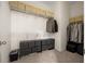 Spacious walk-in closet with shelving, hanging racks, and built-in storage drawers at 1258 Dekalb Ne Ave # 112, Atlanta, GA 30307