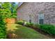 Well maintained backyard featuring a privacy fence and mature landscaping at 2021 Towneship Trl, Roswell, GA 30075