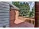 Wood deck overlooking the backyard with privacy fence at 1901 Paper Birch Cv, Grayson, GA 30017