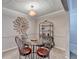 Chic dining room with modern table and chairs, stylish decor at 5149 Roswell Rd # 7, Atlanta, GA 30342