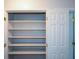 Walk-in closet with built-in shelving offering ample storage space at 1376 Woodbine St, Marietta, GA 30062