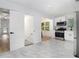 Bright, updated kitchen with modern stainless steel appliances and white cabinetry at 2537 Baker Nw Rd, Atlanta, GA 30318