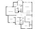Second-floor floorplan showing the primary bedroom, primary bath and other bedrooms at 3400 Dencrest Se Ct, Smyrna, GA 30080